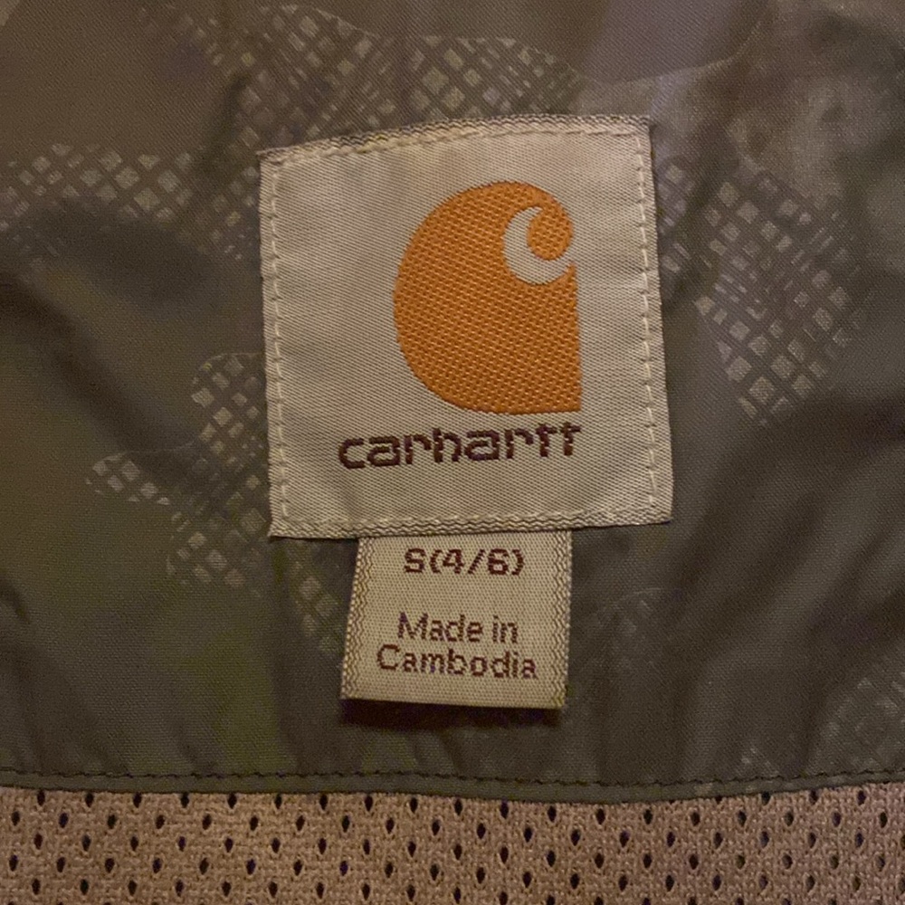 Women’s Grey/Muted Lavender Carhartt Windbreaker - Picture 2 of 2